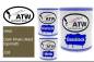 Preview: Jeep, Dark Khaki (Hard top/matt), ZJ8: 1L Lackdose + 1L Klarlack + 500ml Härter - Set, von ATW Autoteile West.